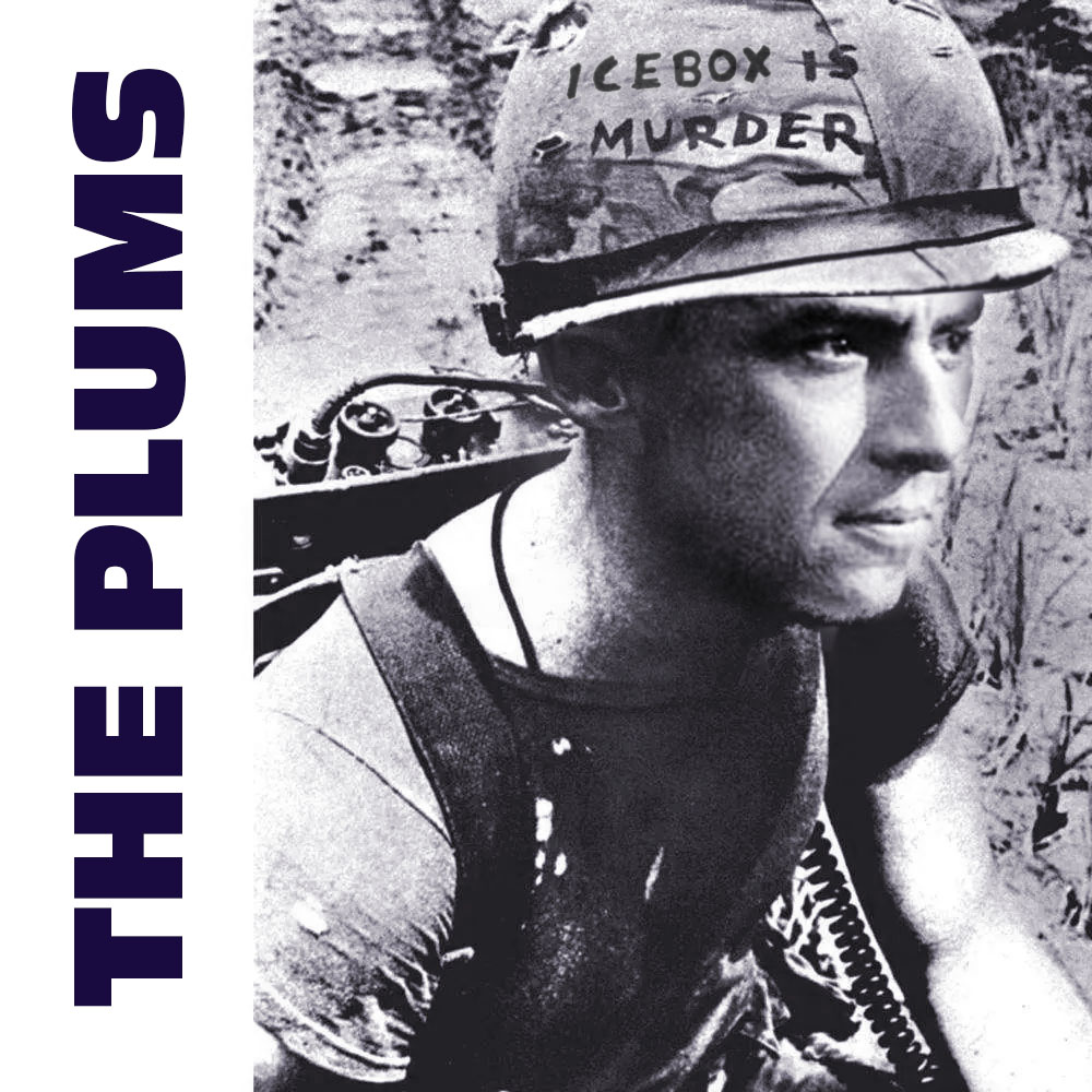Cover for The Plums' "Icebox is Murder" featuring private William Carlos Williams. Certainly not a quick rework of The Smiths' "Meat is Murder," that's for sure.