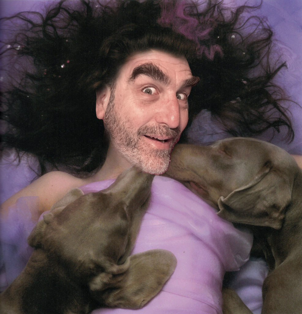 Please enjoy "Hounds of Luke" AKA "Kate Bush with my face."

I apologize in advance for all nightmares generated by this image.