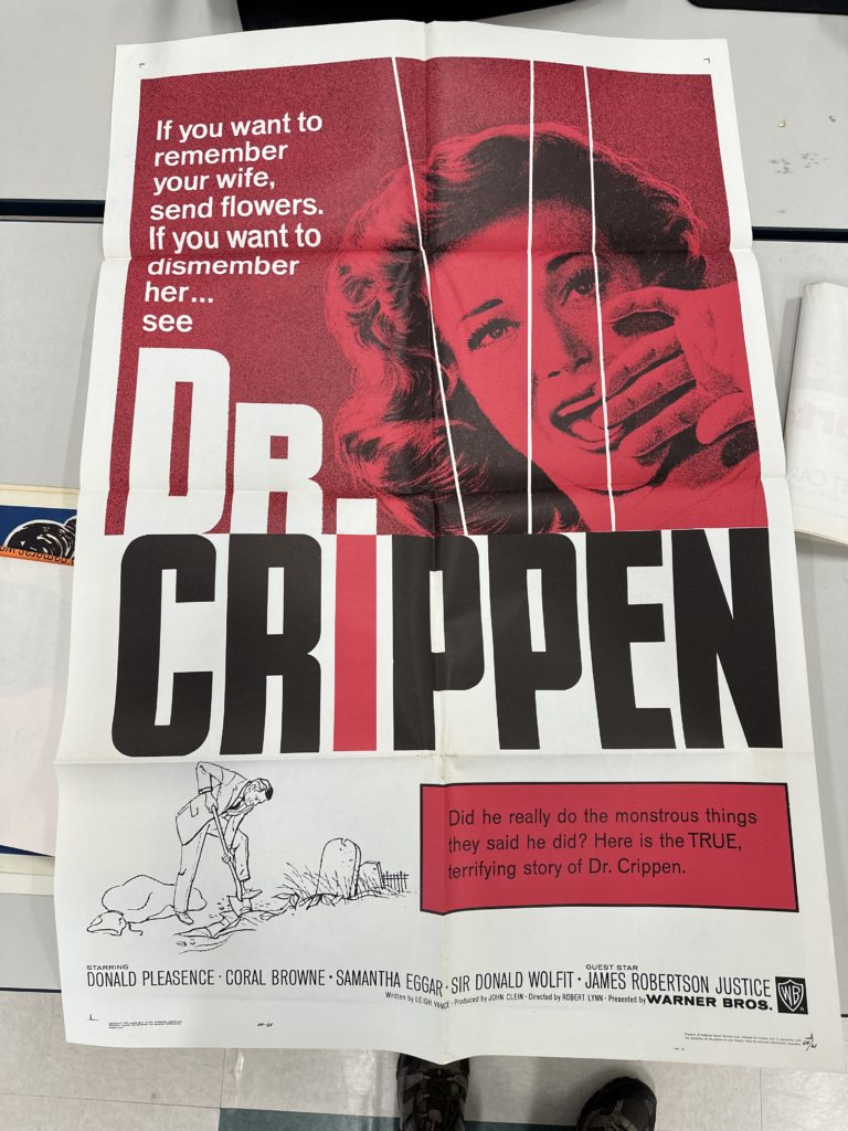 Poster for "Dr. Crippen"