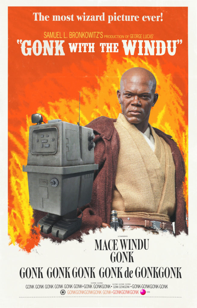 Poster for Gonk with the Windu