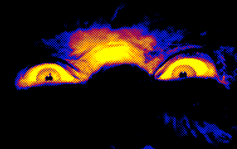 The eyes of Doctor Strange