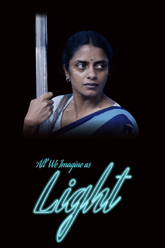 A poster for All We Imagine as Light inspired by the poster for Anora.