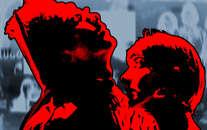 Arash Marandi and Sheila Vand in A Girl Walks Home Alone at Night.