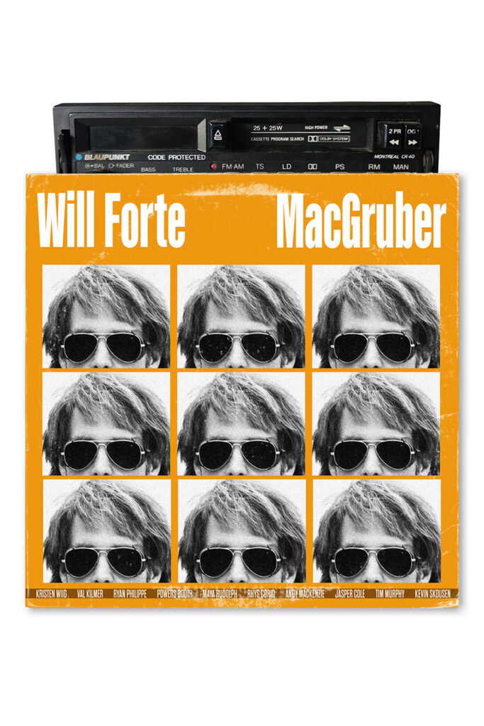 A poster for MacGruber mimicking the poster for High Fidelity.