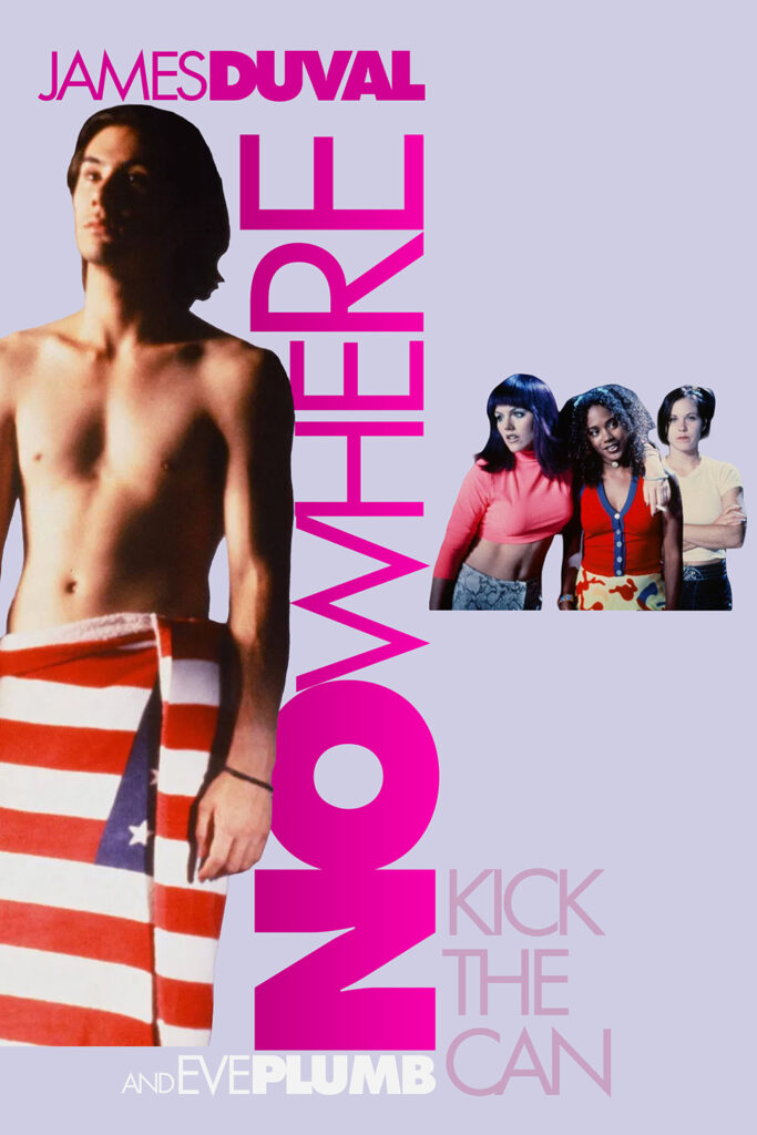 A poster for Nowhere mimicking the poster for Mean Girls.