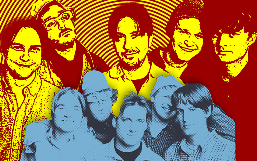 Two versions of Pavement: the original band and the biopic version.