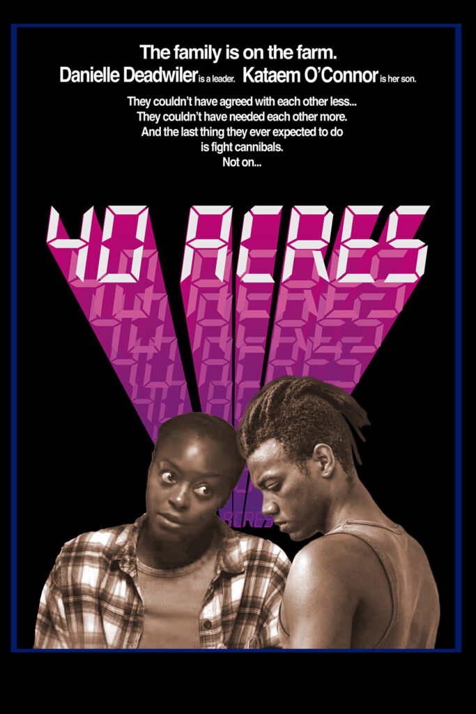 A poster for 40 Acres mimicking the poster for 48 HRS.