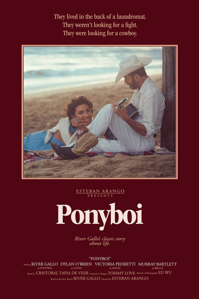 A poster for Ponyboi mimicking the poster for The Outsiders.