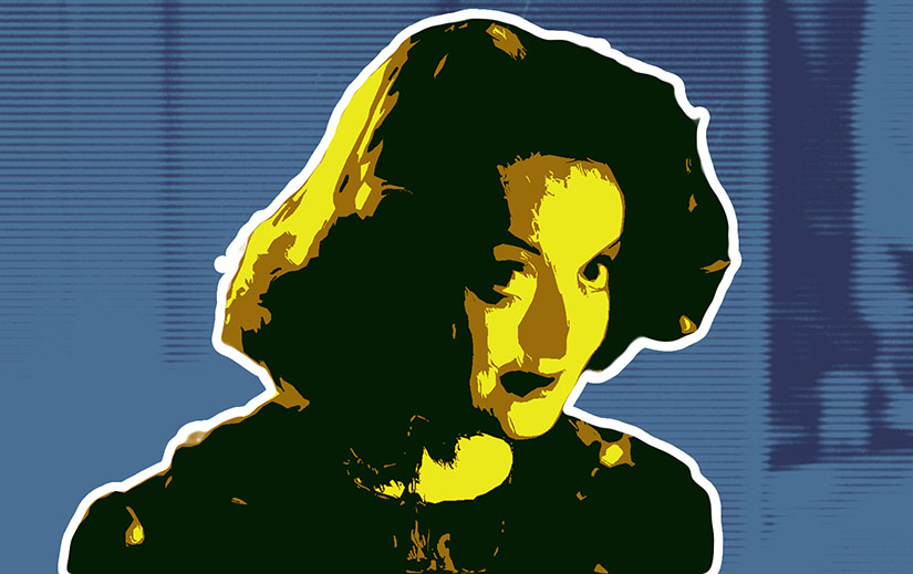 Portrait of Bette Davis as Angela in Dark Victory