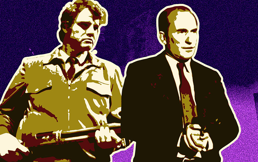 Joe Don Baker and Robert Duvall in The Outfit.