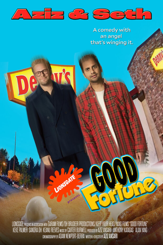 A fake poster for Good Fortune poorly mimicking the poster for Good Burger.