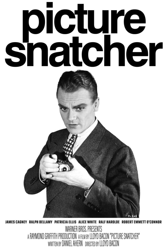 A fake poster for Picture Snatcher mimicking the poster for Snatch.
