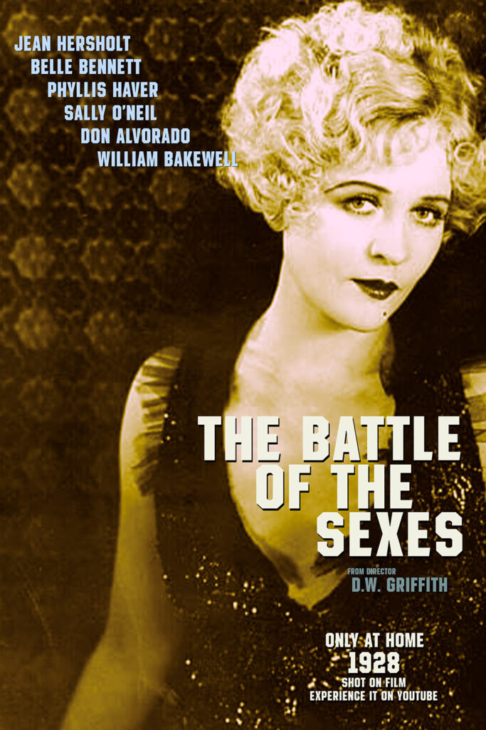 A fake poster for The Battle of the Sexes mimicking the poster for One Battle After Another.