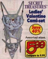 The Lovely camiset- 5.99! Compare at 9.99!