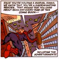 Spidey and his magic briefcase.